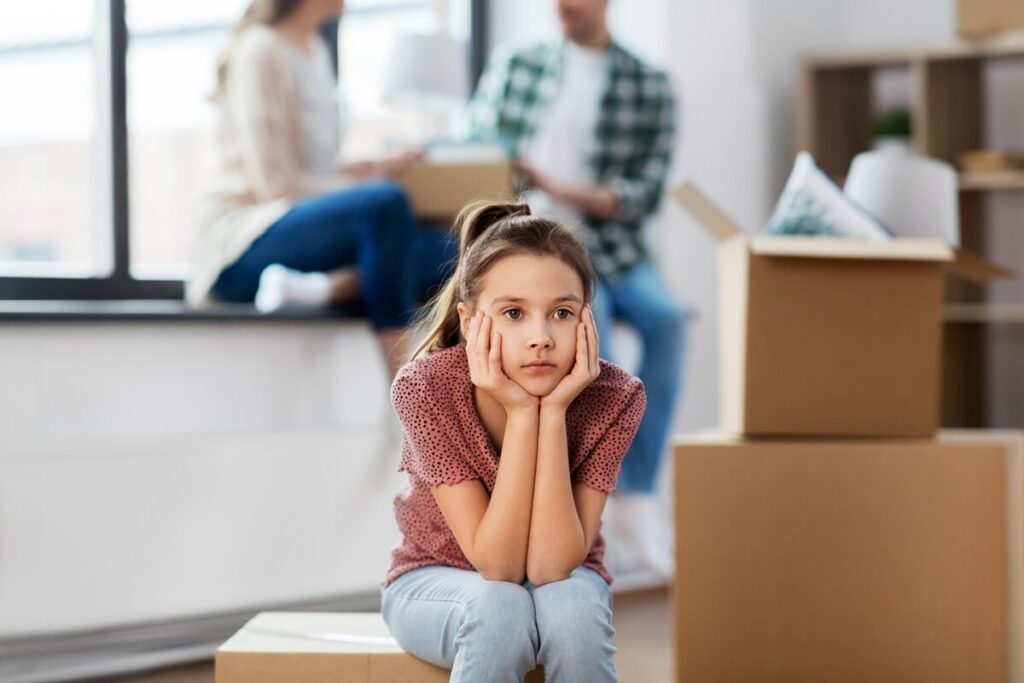 mortgage, family and real estate concept