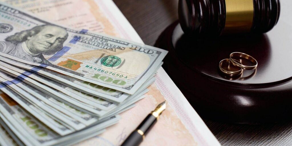 legal separation and alimony concept